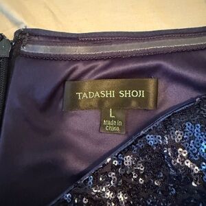 Tadashi Shoji Navy Sequin Dress